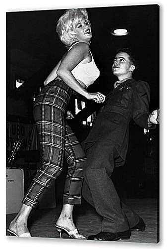 Постер Retro-Dance_1 - Танцы-ретро_1 артикул 32875