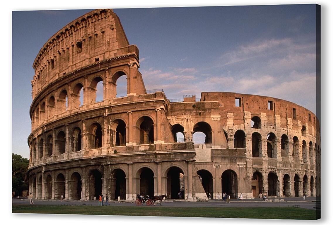 Постер (плакат) Колизей в Риме. Италия. артикул 3303