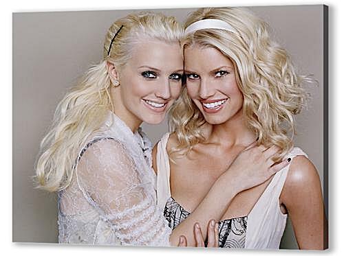 Постер Ashlee & Jessica Simpson
 артикул 35029