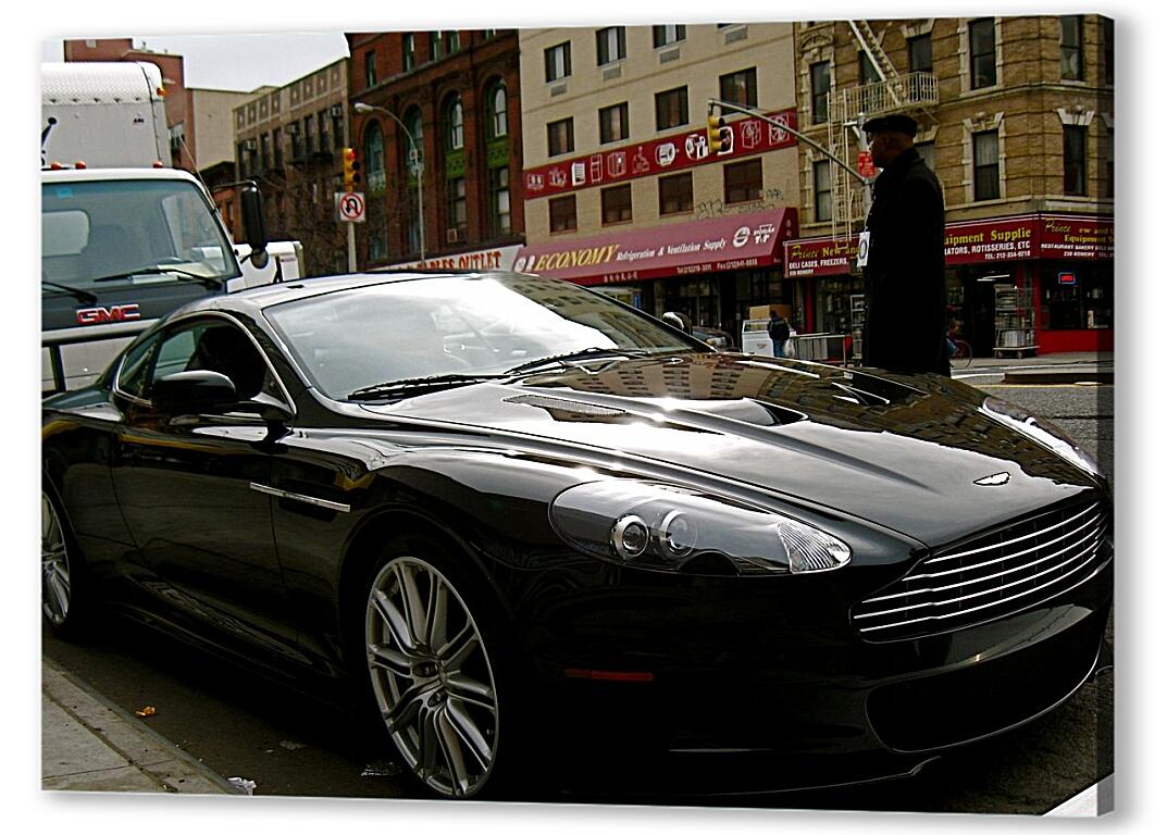 Постер Черный Aston Martin артикул 3529