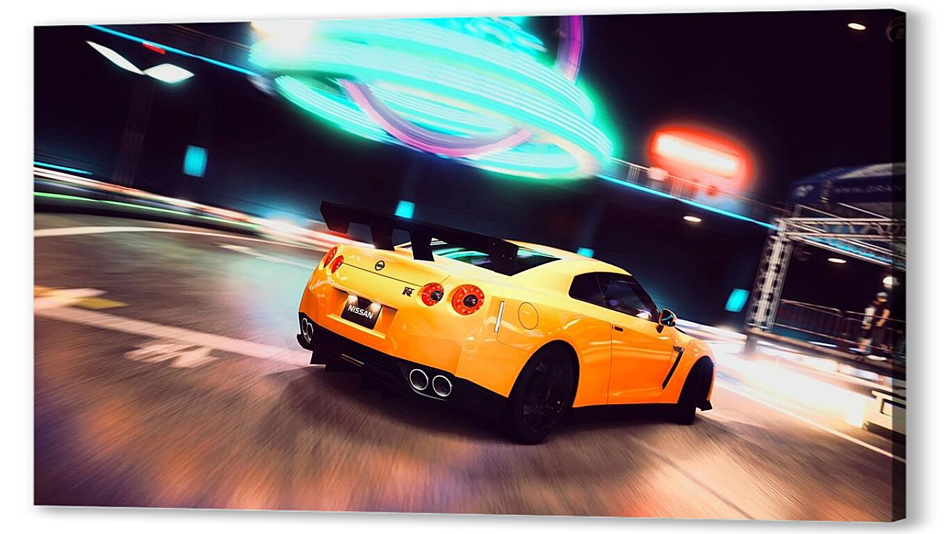 Постер Nissan GTR артикул 3539