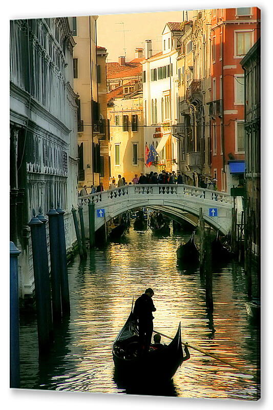 Постер (плакат) Венеция гондольер
 артикул 35808
