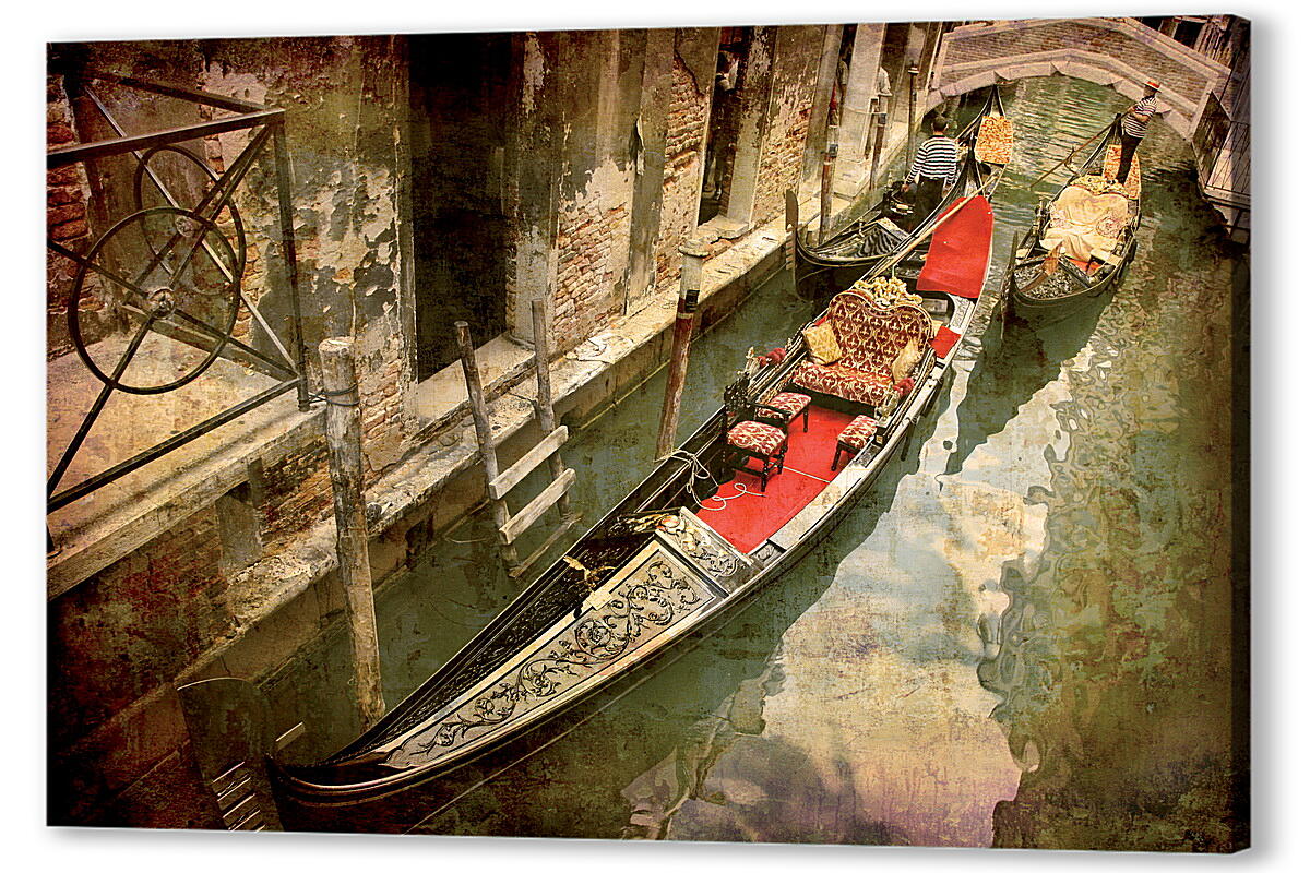 Постер (плакат) Italy Venice in Grunge Styl
 артикул 35912
