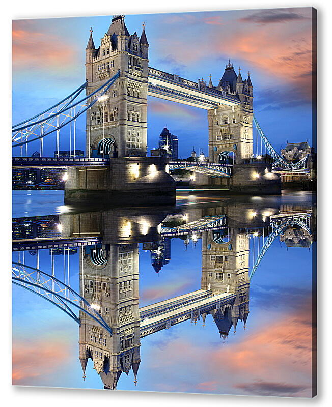 Постер (плакат) Тауэрский мост в Лондоне артикул 35939