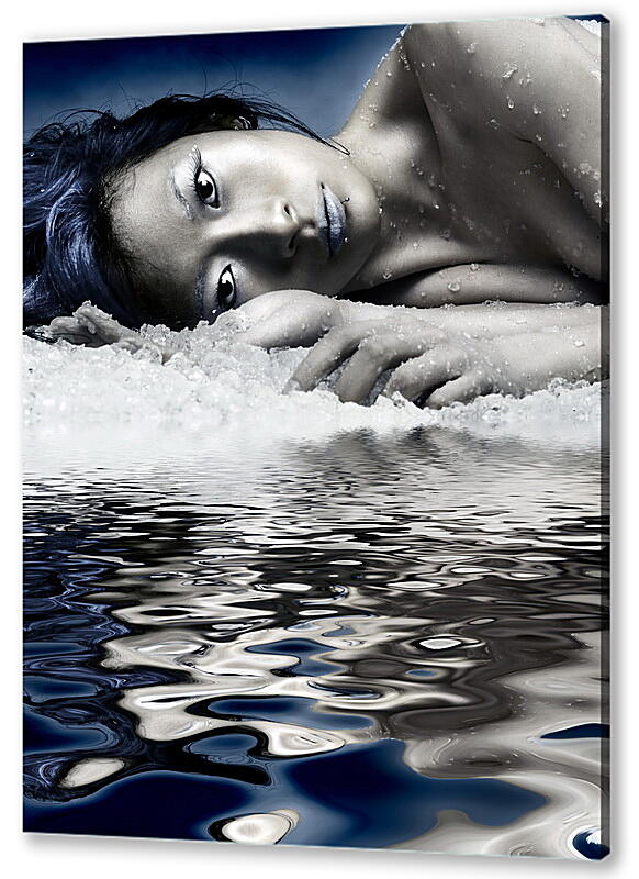 Постер (плакат) Азиатка у воды
 артикул 36122