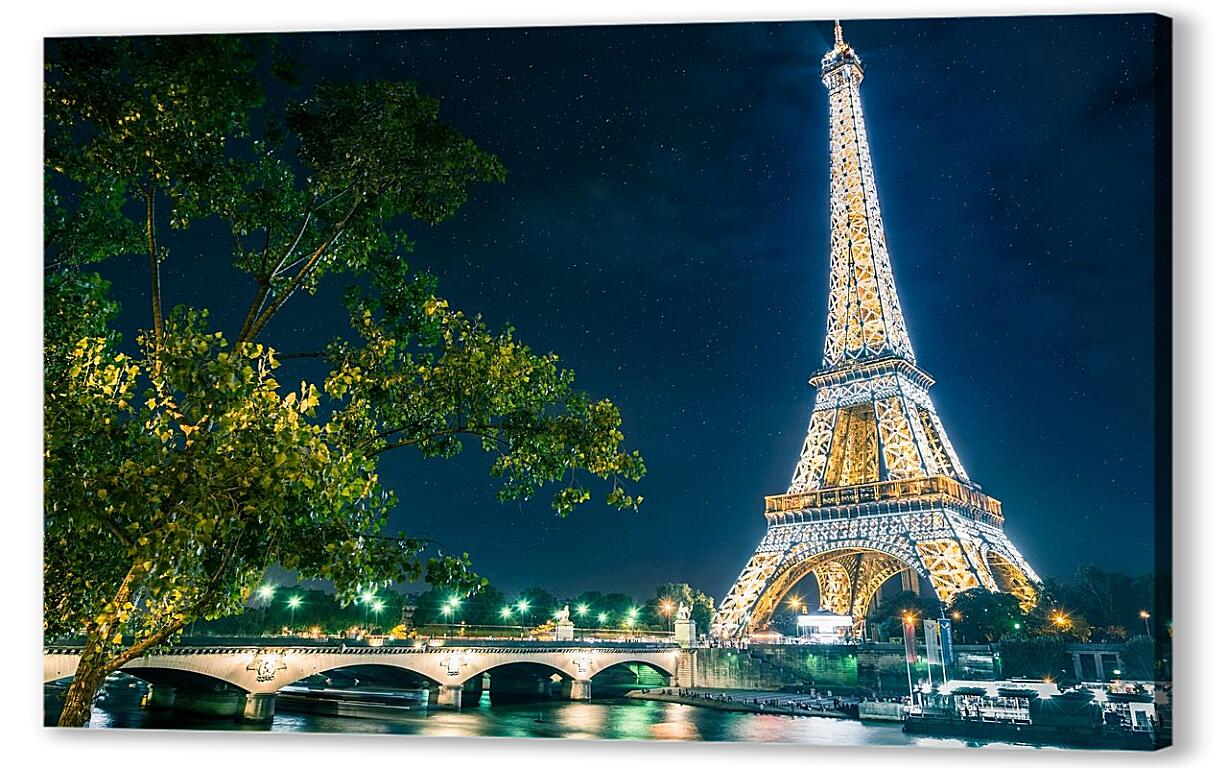 Постер (плакат) Эйфелева башня. Париж артикул 3748