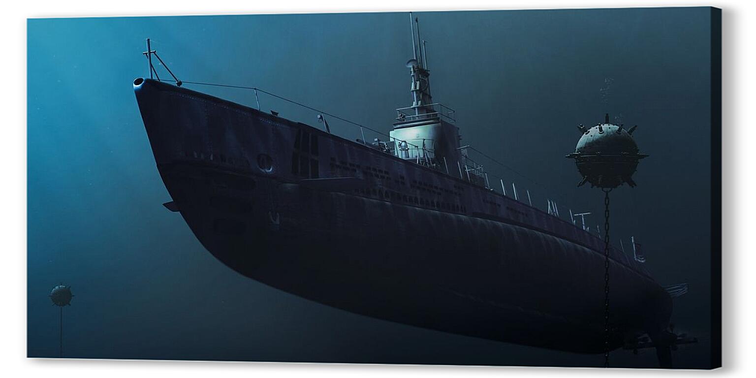 Постер (плакат) Подводная лодка артикул 3817