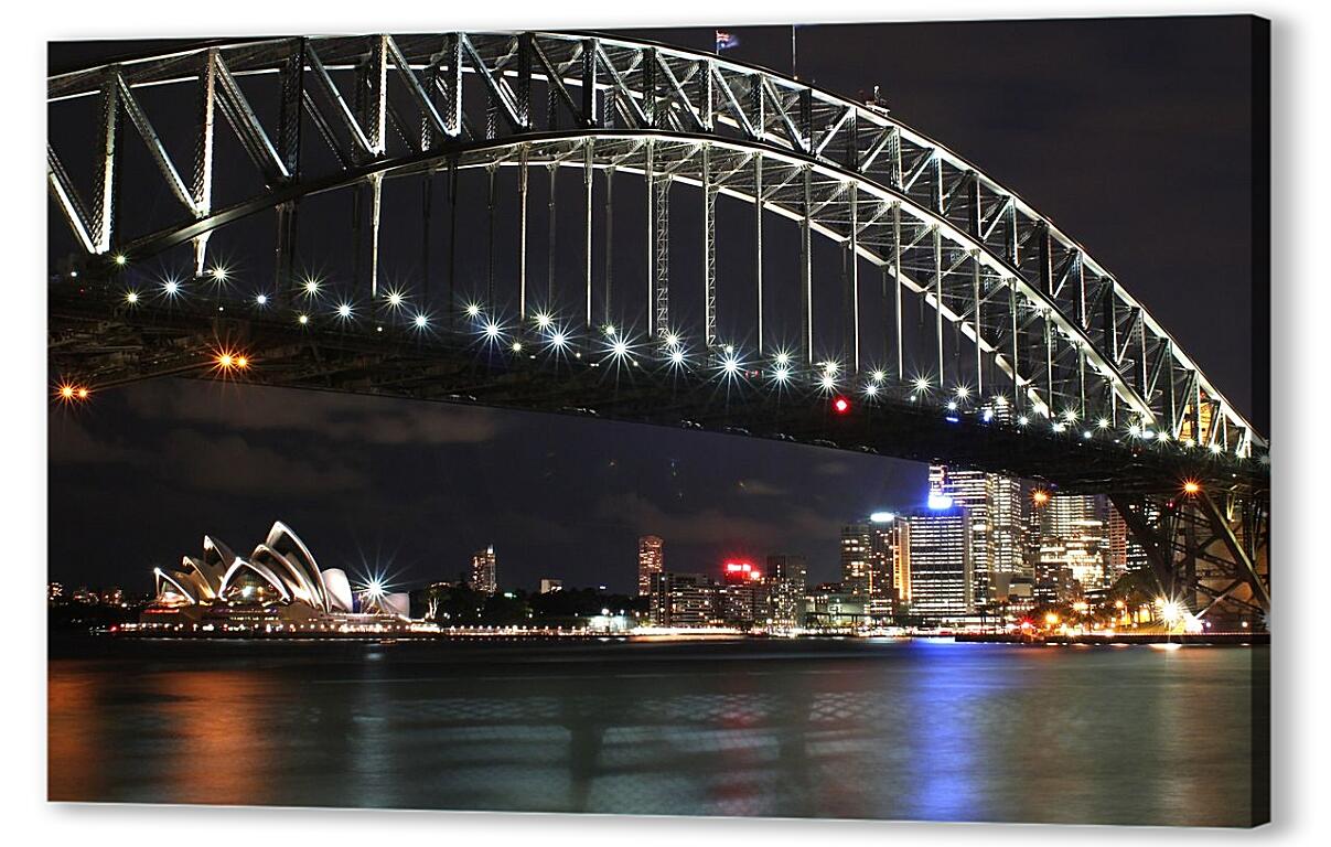 Постер (плакат) Мост в Австралии артикул 3896