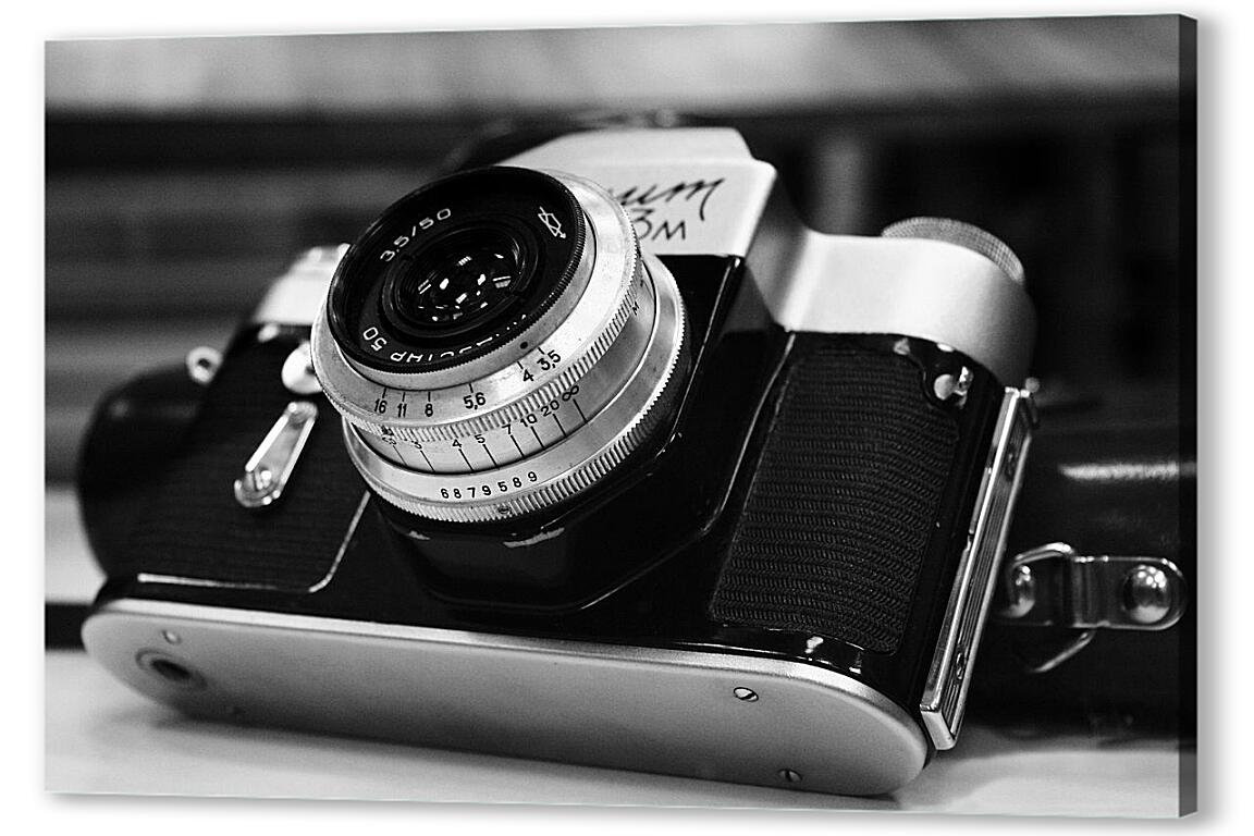 Постер Старый фотоаппарат артикул 3943