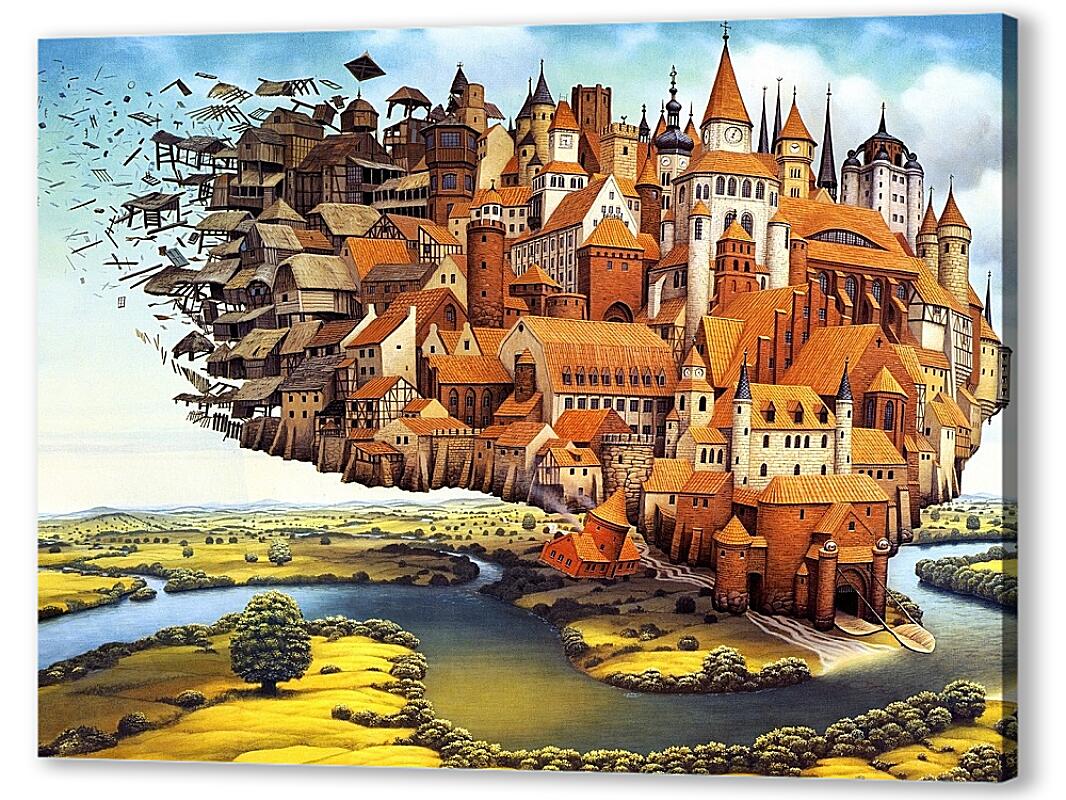 Постер Мир Яцека Йерки (Jacek Yerka) артикул 39708
