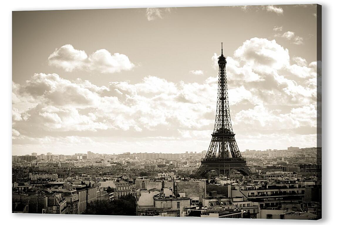 Постер (плакат) Эйфелева башня. Париж артикул 3984