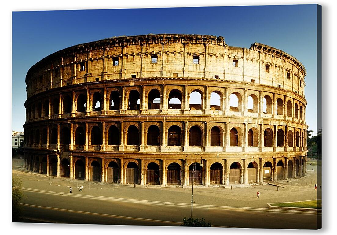 Постер (плакат) Колизей в Риме. Италия. артикул 3989