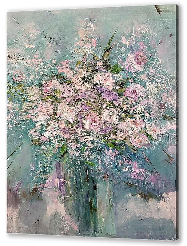 Постер Розовая нежность артикул 4-28-H