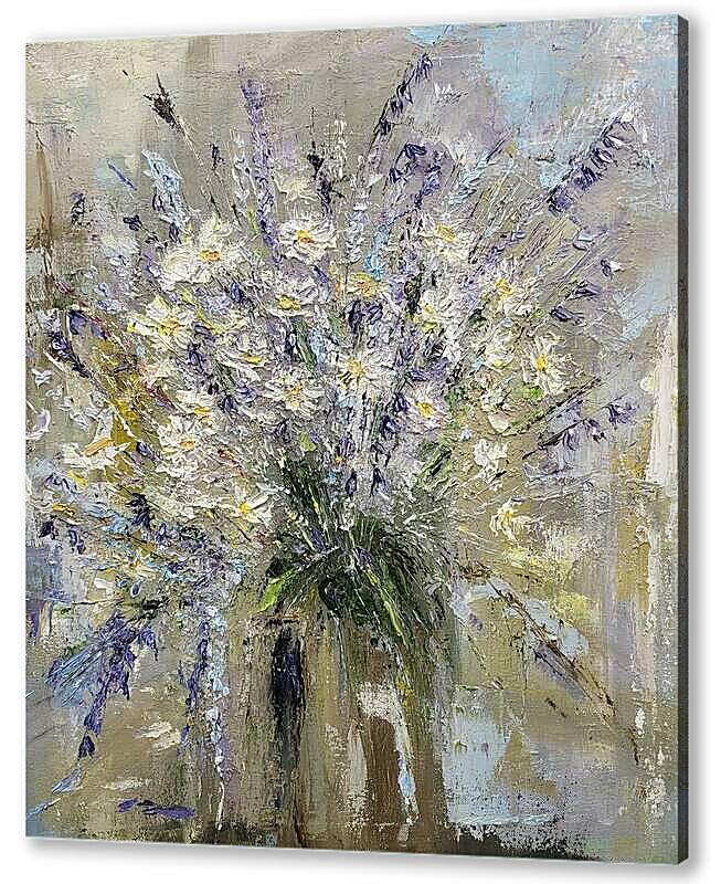 Постер Букет ромашек артикул 4-32-H