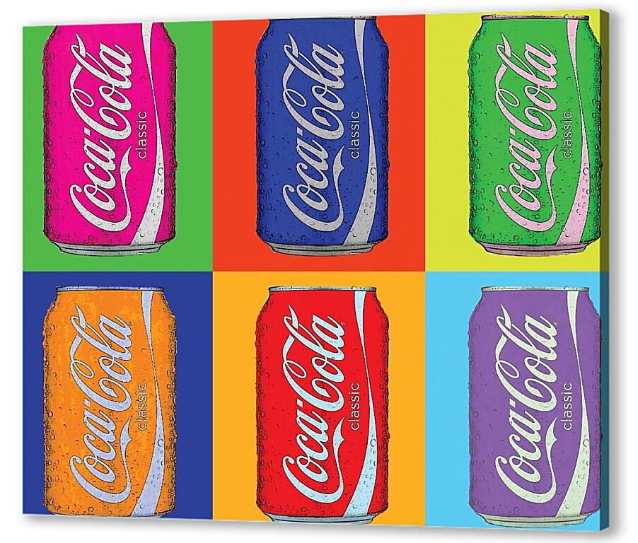 Постер Coca-Cola. Поп-арт артикул 4094