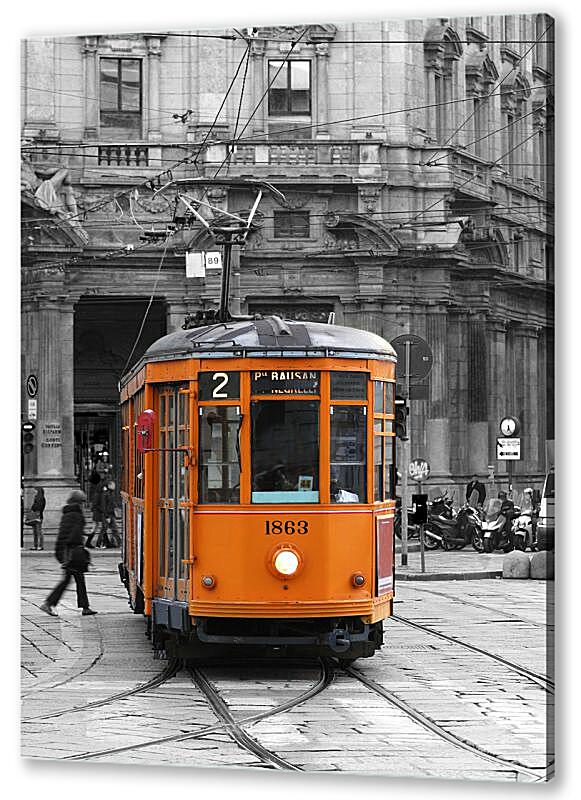 Постер (плакат) Трамвай артикул 06857-HD