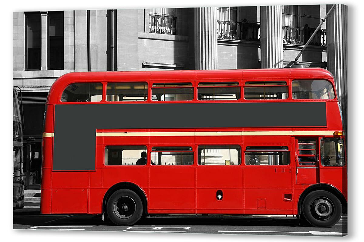 Постер (плакат) Лондонский автобус артикул 06946-HD