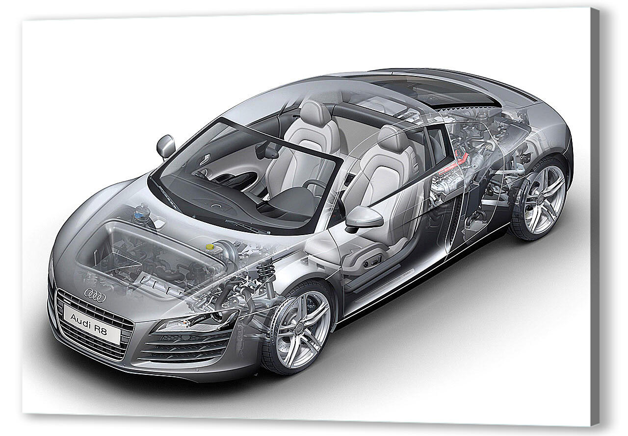 Постер Audi-92 артикул 51203