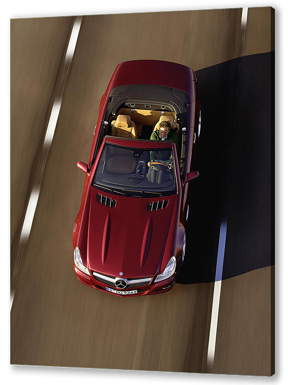 Постер Mercedes-187 артикул 51499