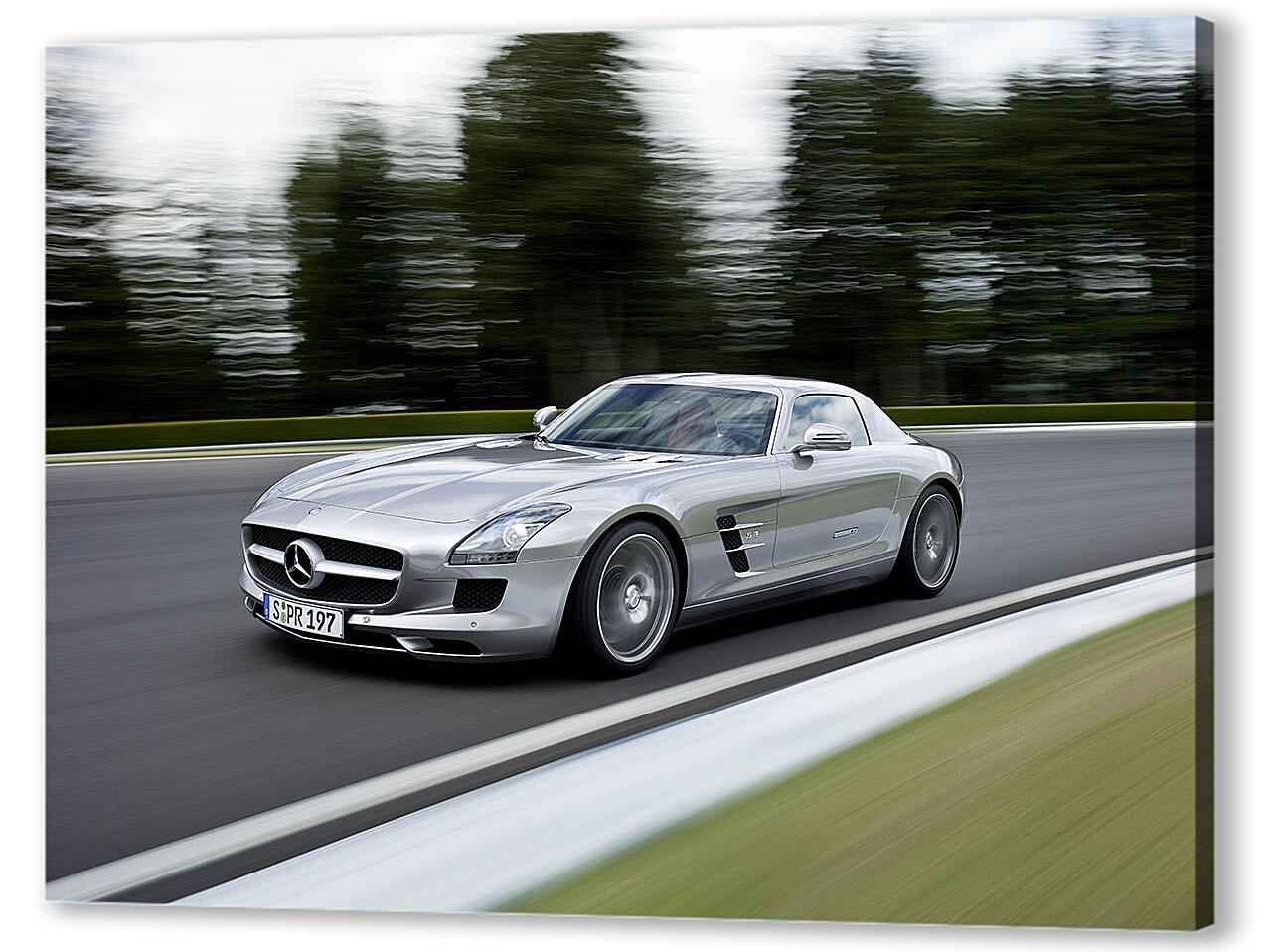 Постер Mercedes-221 артикул 51533