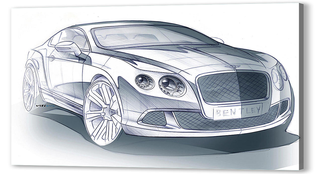 Постер (плакат) Bentley-78 артикул 52144