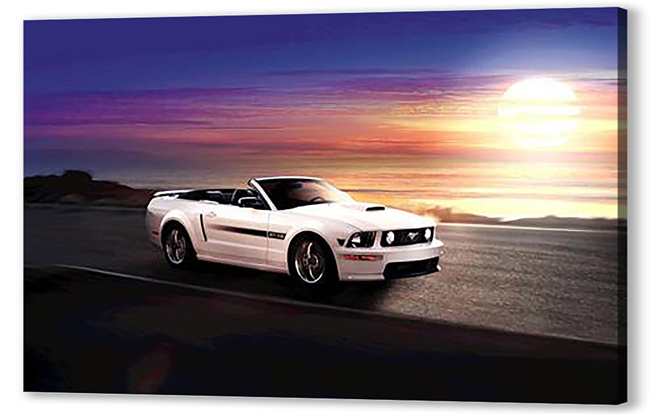 Постер (плакат) Mustang-187 артикул 52892