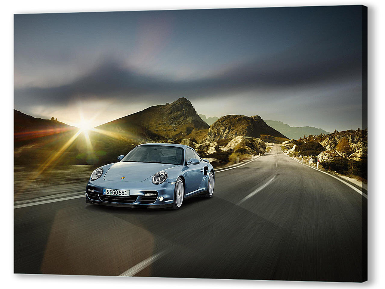 Постер (плакат) Porsche-153 артикул 54060