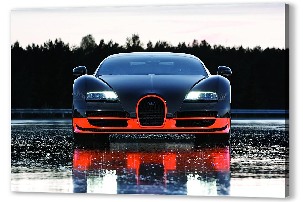 Постер (плакат) Бугатти Вейрон (Bugatti Veyron) артикул 7162