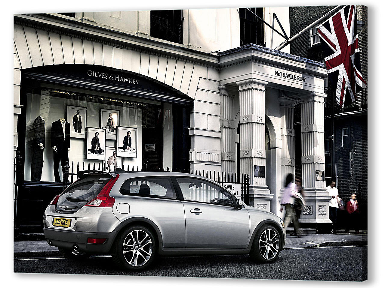 Постер Volvo-165 артикул 58013