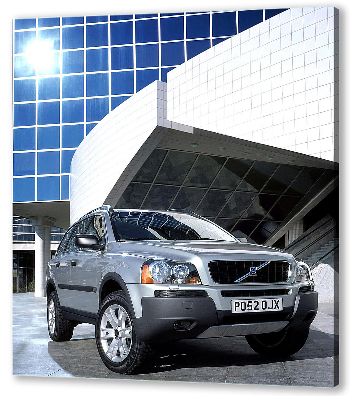 Постер Volvo-407 артикул 58255