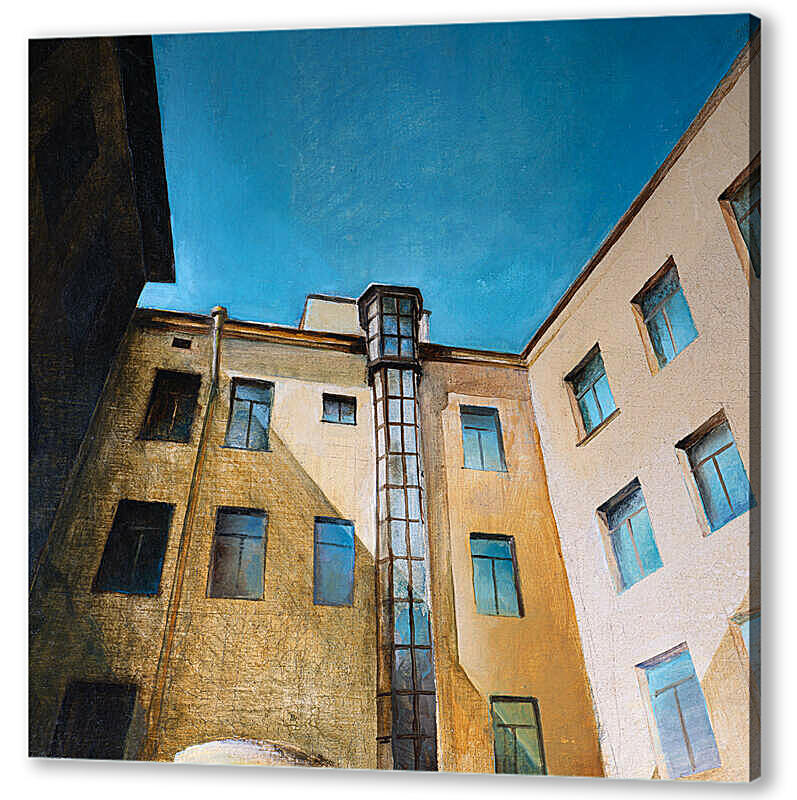 Постер Солнце в колодце артикул 6-16-H