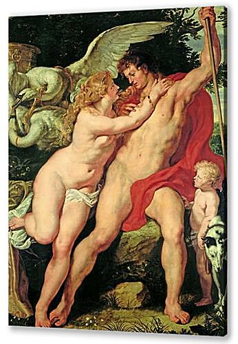 Постер (плакат) Венера и Адонис артикул 60350