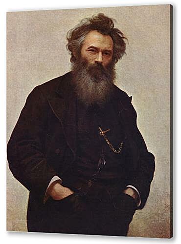 Постер (плакат) Портрет художника Ивана Шишкина артикул 60635