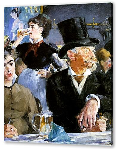 Постер Au Cafe-concert, With the Cafe concert, Huile sur toile
 артикул 62501