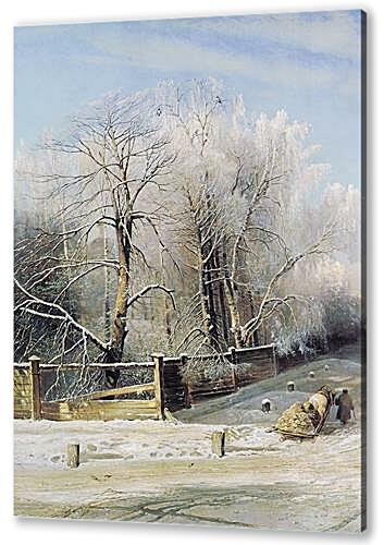 Постер Зимний пейзаж артикул 66232