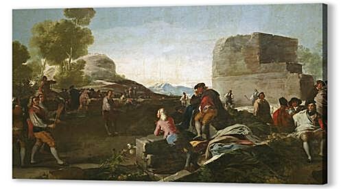 Постер A Stickball Game
 артикул 66878