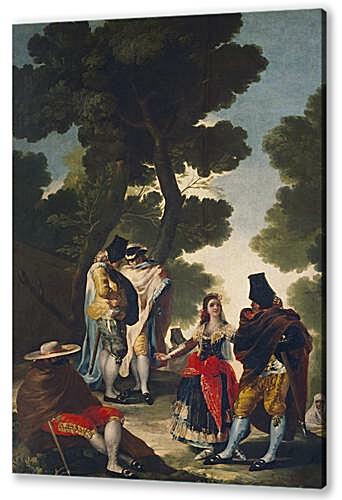 Постер (плакат) The Maja and the Cloaked Men or A Walk through Andalusia
 артикул 66884