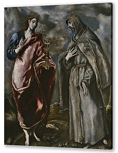 Постер San Juan Evangelista y San Francisco de Asis	
 артикул 67700