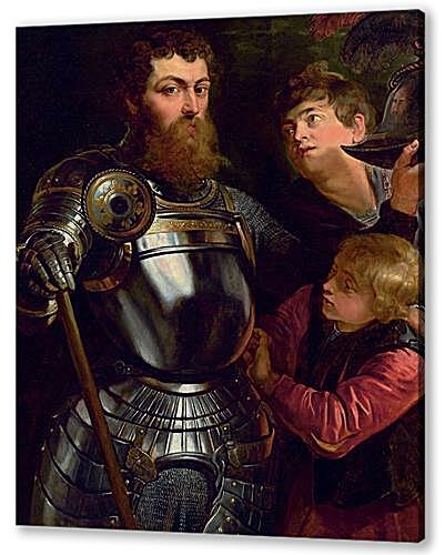 Постер Commander being armed for Battle	
 артикул 68898