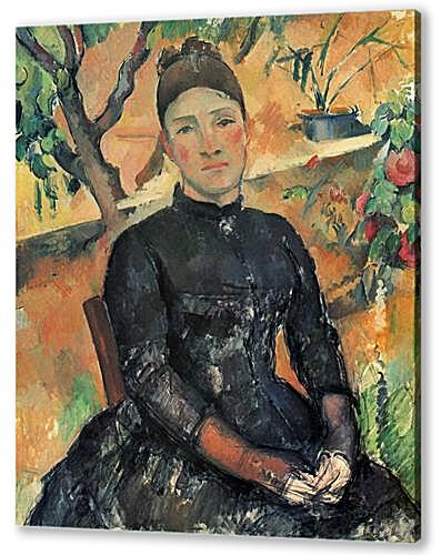 Постер (плакат) Madame Cezanne in the Greenhouse	
 артикул 69299