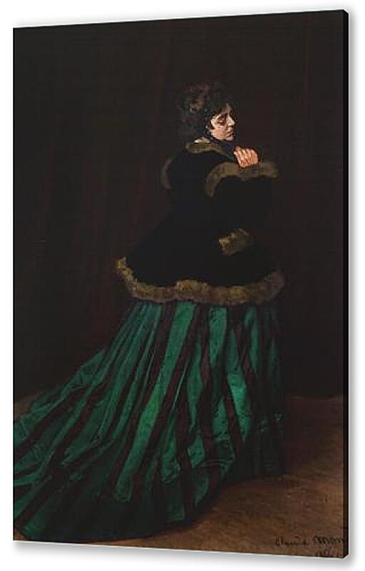 Постер The Woman in the Green Dress артикул 69795