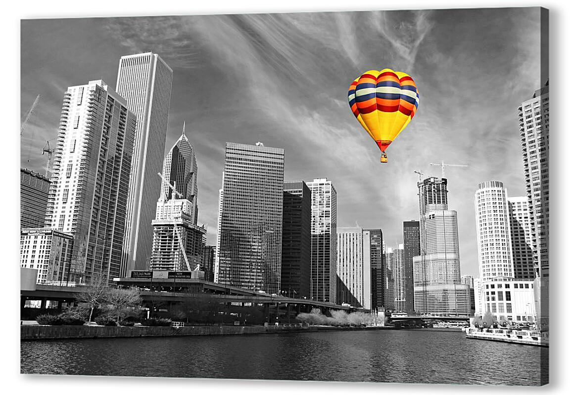 Постер (плакат) Воздушный шар артикул 06789-HD