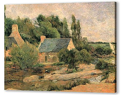 Постер (плакат) Washerwomen at Pont-Aven	
 артикул 70063