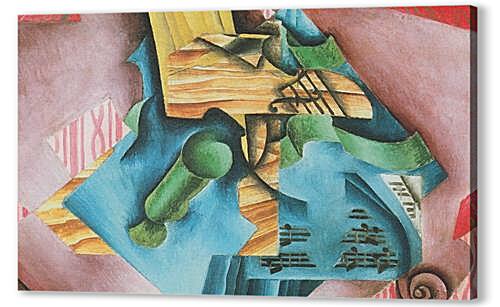 Постер Violine and glass	
 артикул 70580