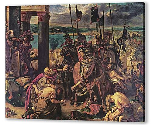 Постер (плакат) The Entry of the Crusaders into Constantinople
 артикул 71349