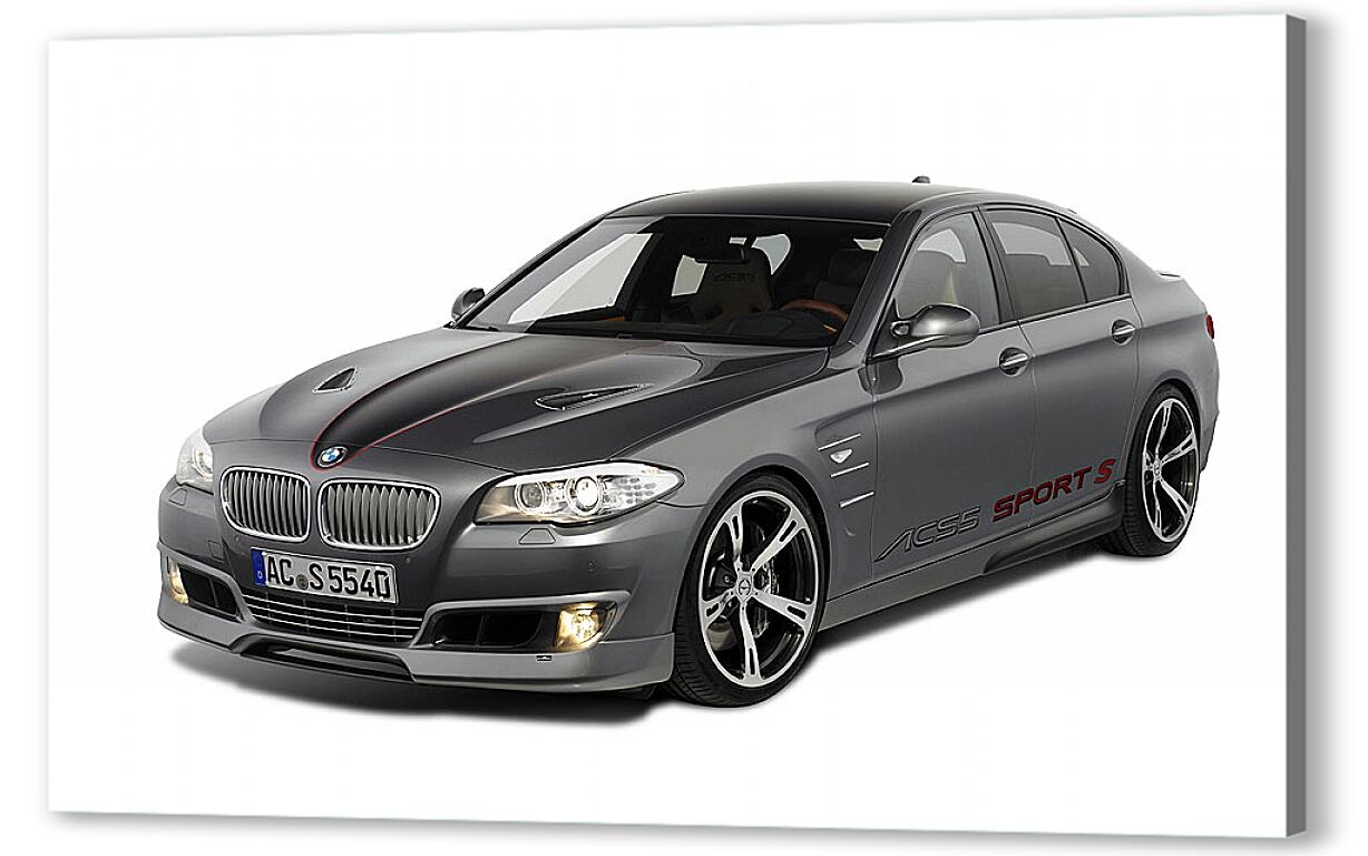 Постер (плакат) БМВ 5й серии (BMW 5 series) артикул 7239