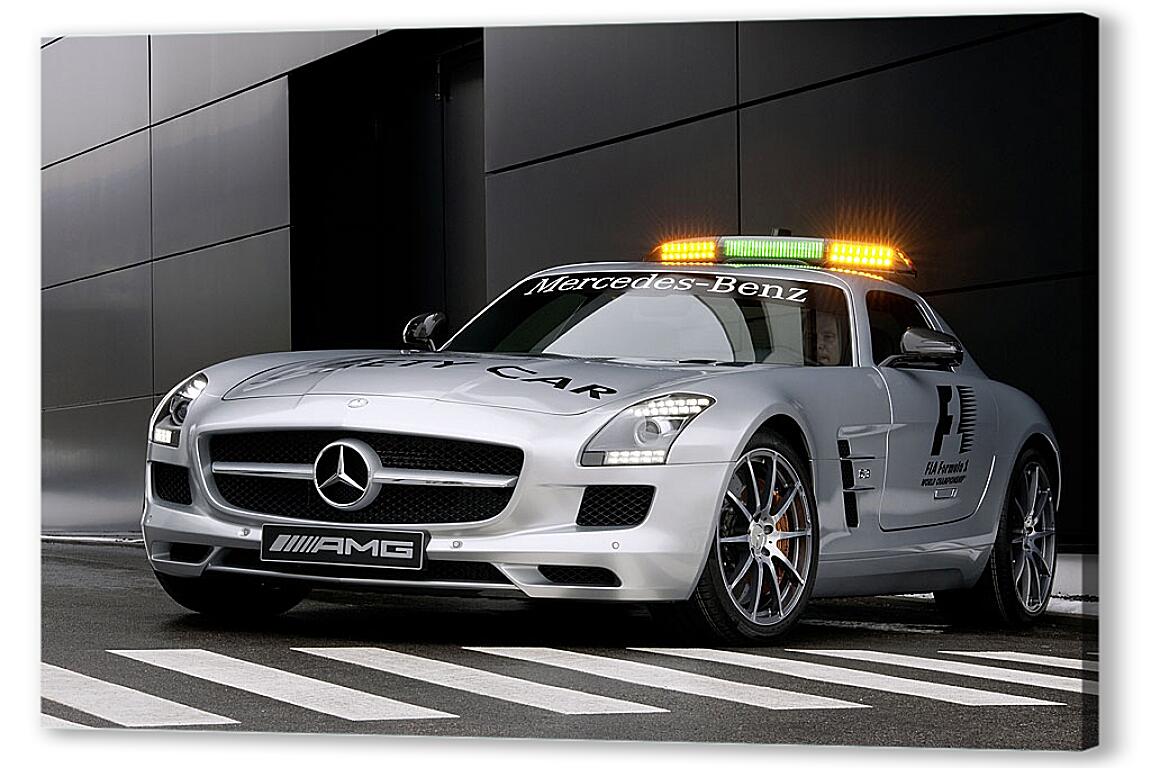 Постер Mercedes SLS AMG артикул 7254