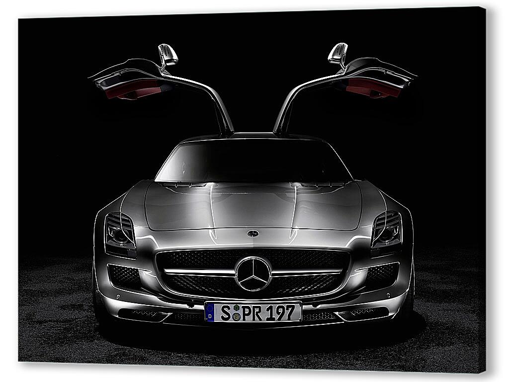 Постер Mercedes SLS AMG артикул 7257