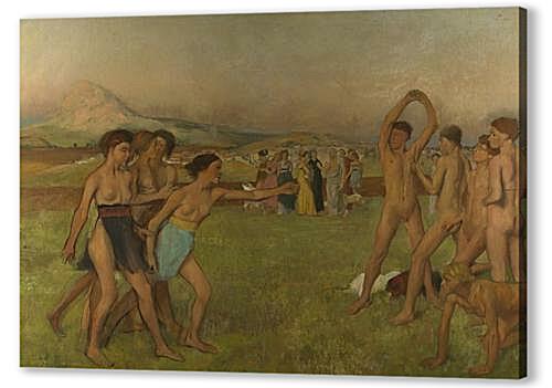 Постер Young Spartans Exercising	
 артикул 73583