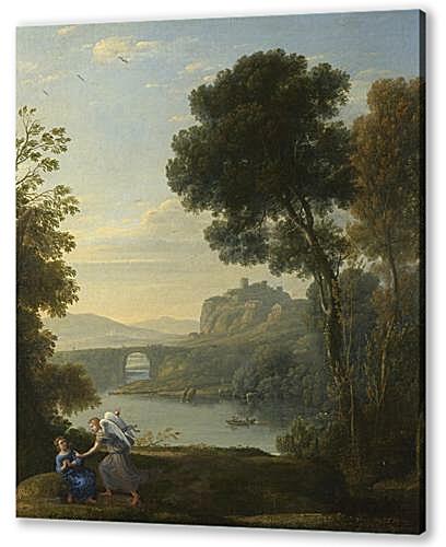 Постер (плакат) Landscape with Hagar and the Angel
 артикул 73631